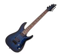 Schecter Omen Elite-7 7 String See-Thru Blue Burst