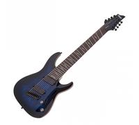Schecter Omen Elite-8 MS See-Thru Blue Burst