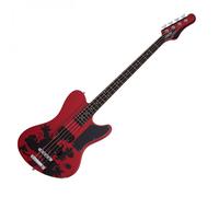 Schecter Simon Gallup Ultra Bass Red Black