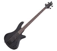 Schecter Stiletto Stealth-4 Bass Guitar Satin Black