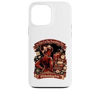 Schedule Aide Funny Glasses Afro African American Black Girl Case for iPhone 13 Pro Max