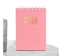 Schedule Planner: 2026 Daily Calendar, Work Book A7 Soft Coil Pocket Size For School Planning | Carry A Research Nursing Write Study Organizer Teachers