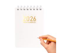 Schedule Planner,2026 Ringed Notebook | A7 Pocket Size Workbook for Sketching Classroom Nursing College Research Law Work Meetings