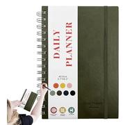 Schedule Planner, Workout Planner, Undated Workout Journal | Hardcover Fitness Logbook, Habit Tracker, School Supplies, Planner