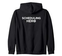 Scheduling Hero Medical Administrative Assistant Planner Zip Hoodie