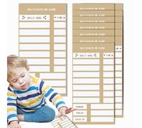 Scheduling table for the, task checklist table | Responsibility Table for | With checklist slider, self-discipline record table repurposed