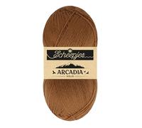 Scheepjes Arcadia Solid 100g - 807 Canyon Brown Haak- en Breigarens