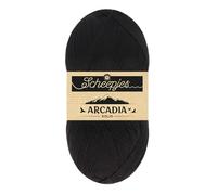 Scheepjes Arcadia Solid 100g - 816 Midnight Yarn for Knitting and Crocheting
