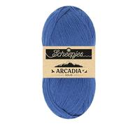 Scheepjes Arcadia Solid 100g - Blueberry Yarn for Knitting and Crocheting