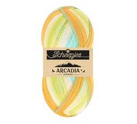 Scheepjes Arcadia Striped 100g - 915 Tropical Multi-Coloured Yarn