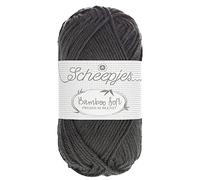 Scheepjes Bamboo Soft 50g - 263 Smoky Diamond, Grey Knitting and Crochet Yarn