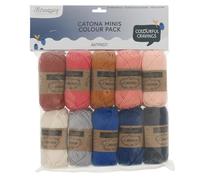 Scheepjes Catona Colour Pack 10 x 25g - Antipasti Cotton Yarn
