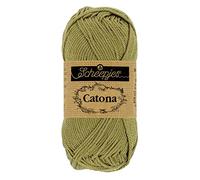 Scheepjes Catona Cotton Yarn, 395 Willow, 1x25g