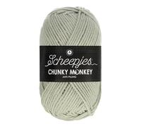 Scheepjes Chunky Monkey Aran Weight Yarn | 100g Ball | Anti-Pilling Acrylic | Soft & Hypoallergenic for Knitting and Crochet Blankets, Toys & Garments (2019 Smoke)
