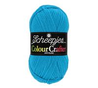 Scheepjes Colour Crafter 100g Yarn Ball | Acrylic DK Double Knit Wool | Soft & Anti-Pilling for Knitting, Crochet, Blankets & Amigurumi (1068 Den Helder)