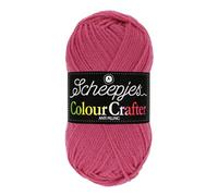 Scheepjes Colour Crafter 100g Yarn Ball | Acrylic DK Double Knit Wool | Soft & Anti-Pilling for Knitting, Crochet, Blankets & Amigurumi (1023 Tiel)