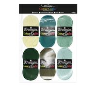 Scheepjes Colour Crafter Colour Pack 6x50g - The Veluwe, Green