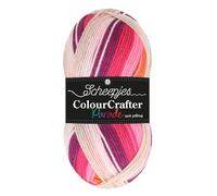 Scheepjes Colour Crafter Parade 1x100g - 601 Summer Fun, Pink, Orange, Beige Yarn