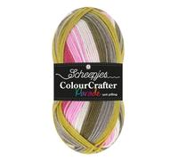 Scheepjes Colour Crafter Parade 1x100g - 603 Wild Flowers, Pink Purple Brown Crochet and Knitting Yarn