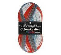 Scheepjes Colour Crafter Parade 1x100g - 604 Wadden Islands, Blue, Grey, Red Yarn