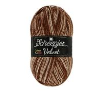 Scheepjes Colour Crafter Velvet 1x100g - 851 Gardner, Brown and Beige Yarn