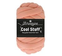 Scheepjes Cool Stuff Jumbo (20m) Weight Yarn - for Modern Home Decor Projects, Recycled Polyester, 503 Blush Crush, 1 x 500g