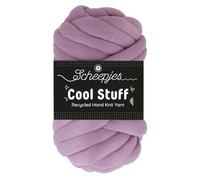 Scheepjes Cool Stuff Jumbo (20m) Weight Yarn - for Modern Home Decor Projects, Recycled Polyester, 505 Violet Vibes, 1 x 500g