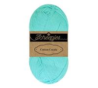 Scheepjes Cotton Create 50g - 622 Join, Blue Crochet and Knitting Yarn