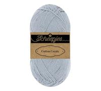 Scheepjes Cotton Create 50g - 651 Unravel, Grey Cotton Yarn