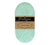 Scheepjes Cotton Create 50g - 663 Shape, Blue Cotton Knitting and Crochet Yarn