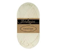 Scheepjes Cotton Create 50g - 700 Sketch, Grey Cotton Yarn for Knitting and Crocheting