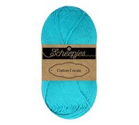 Scheepjes Cotton Create 50g - 712 Blue Knitting and Crochet Yarn