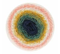 Scheepjes Cotton Whirl (1000m) Fingering Weight Yarn - Soft and Breathable, for Knitters and Crocheters, 720 Coastal Cottage, 1 x 226g