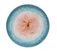 Scheepjes Cotton Whirl 1x1000m 705 Soft Serve Yarn in Blue Ecru and Pink
