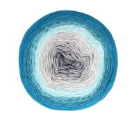 Scheepjes Cotton Whirl 1x1000m - 706 Blueberry Frost Knitting and Crochet Yarn