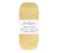 Scheepjes Cotton Whirlette 100g - 812 Sesame Seed, Yellow Knitting and Crochet Yarn