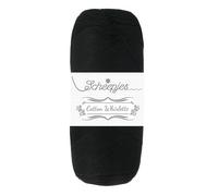 Scheepjes Cotton Whirlette Yarn 100g - Licorice Black