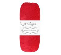 Scheepjes Cotton Whirlette Yarn 100g - Strawberry Red