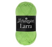 Scheepjes Larra Cotton Yarn 50g - 07398 Green Mercerized