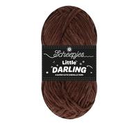 Scheepjes Little Darling 50g - 413 Bigfoot, Brown Knitting and Crochet Yarn