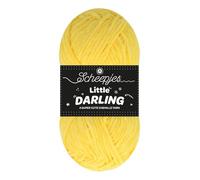 Scheepjes Little Darling 50g - 421 Lemon for Knitting and Crochet