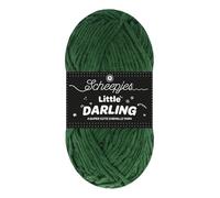 Scheepjes Little Darling 50g Yarn - 420 Pickle Green Crochet and Knitting Yarn