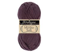 Scheepjes Merino Soft 1x50g - 637 Seurat, Purple Knitting and Crochet Yarn
