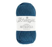 Scheepjes Metropolis Yarn - 50g - 011 Boston - Blue Knitting and Crochet Wool
