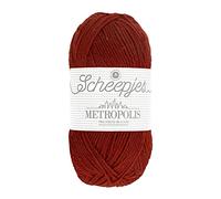 Scheepjes Metropolis 1x50g - 064 Kraków, Brown/Red Yarn