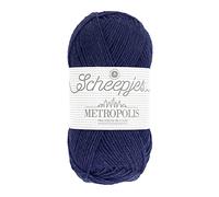 Scheepjes Metropolis 50g - 002 Glasgow, Blue and Purple Yarn for Knitting and Crocheting