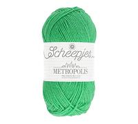 Scheepjes Metropolis 50g - 021 Rangpur, Green Knitting and Crochet Yarn