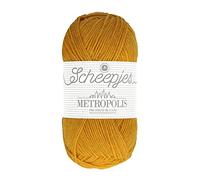 Scheepjes Metropolis 50g - 036 Tehran, Geel Haak- en Breigarens