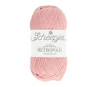 Scheepjes Metropolis 50g Yarn - 061 Tokyo, Pink Knitting Yarn