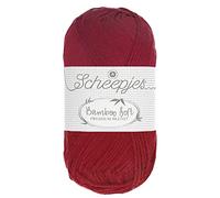 Scheepjes - Scheepjes 259 Majestic Red Bamboo Soft Yarn - 1 x 50 g